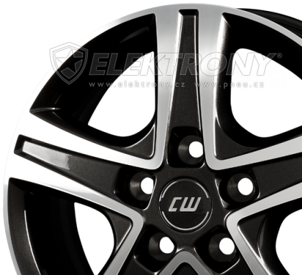 Alu kola Borbet CWD Black