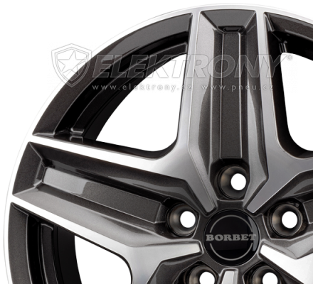 Alu kola BORBET CWZ Anthracite