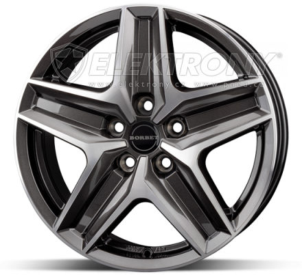 Alu kola BORBET CWZ Anthracite