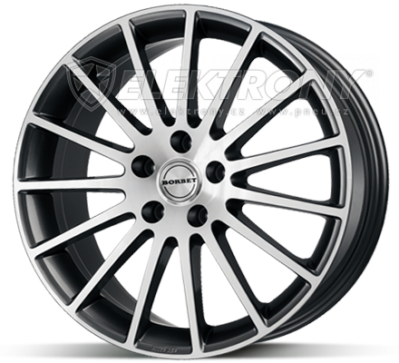 Alu kola Borbet LS Black 7x17 4x108 ET38
