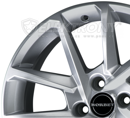 Alu kola Borbet N Silver 4