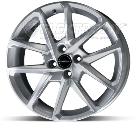 Alu kola Borbet N Silver 4