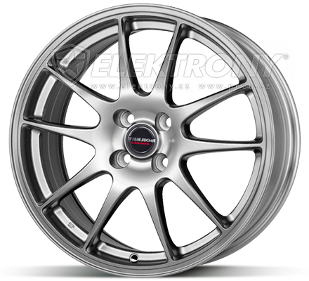 Alu kola Borbet RS Silver 7,5x18 5x100 ET38