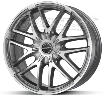 Alu kola Borbet XA 8,5x19 5x114 ET35 67,1