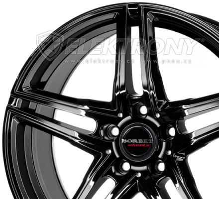 Alu kola Borbet XRT Black 8x18 5x112 ET35