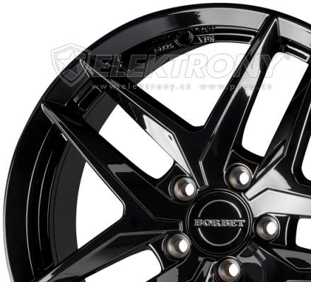 Alu kola Borbet Z FullBlack