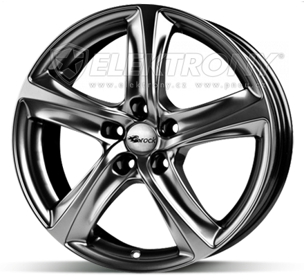 Alu kola BROCK B25 CS 7,5x17 5x100 ET35