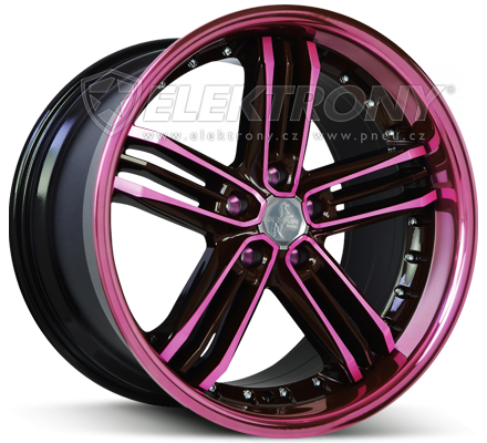 Alu kola Keskin KT11 Candy Pink 9,5x18 5x112 ET45