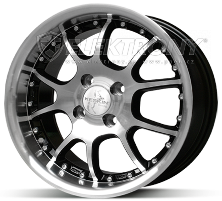 Alu kola Keskin KT3 BFP 8x15 4x100 ET30