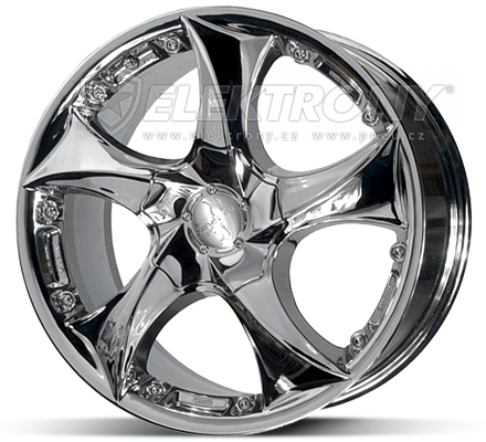 Alu kola Keskin KT9 Chrom 7,5x17 4x108 ET35