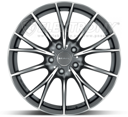 Alu kola MAK Fabrik GunMetal