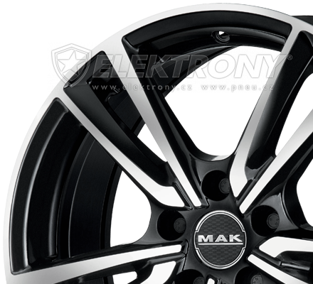 Alu kola MAK Icona Black 7x17 5x114 ET40