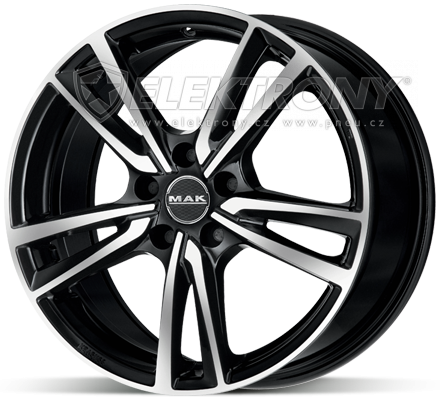 Alu kola MAK Icona Black 7x17 5x114 ET40
