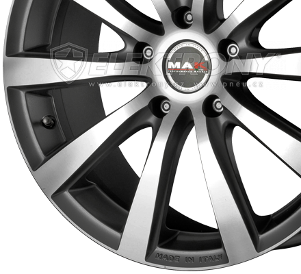 Alu kola MAK Iguan GunMetal 7x17 5x120 ET41