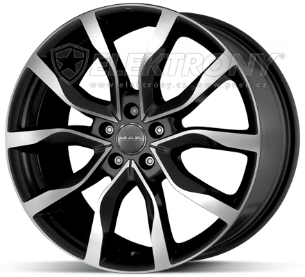 Alu kola MAK Koln Black