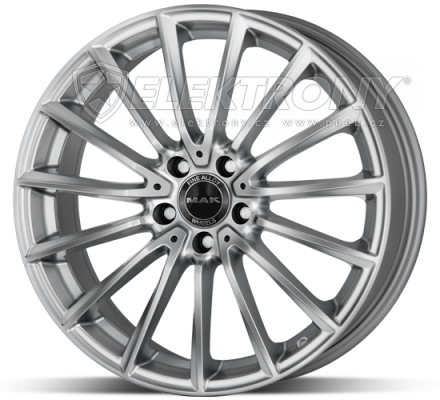 Alu kola MAK Komet Silver