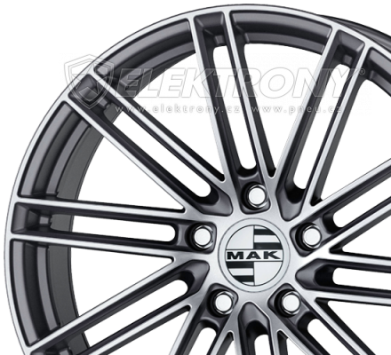 Alu kola MAK Leipzig GunMetal