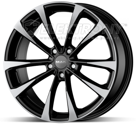 Alu kola MAK Main Black