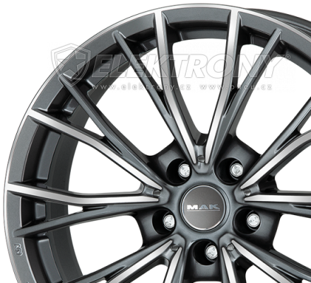 Alu kola MAK Mark GunMetal