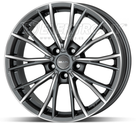 Alu kola MAK Mark GunMetal