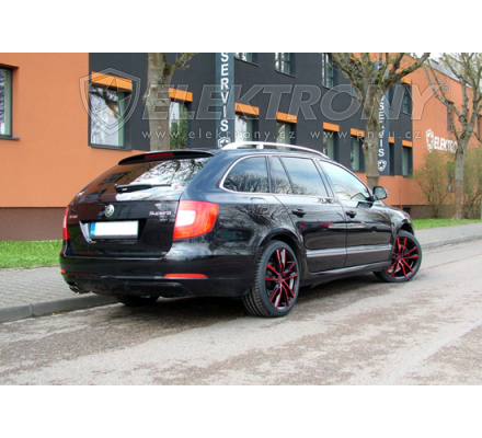 Alu kola MAK Milano Black Red 6,5x16 5x100 ET40