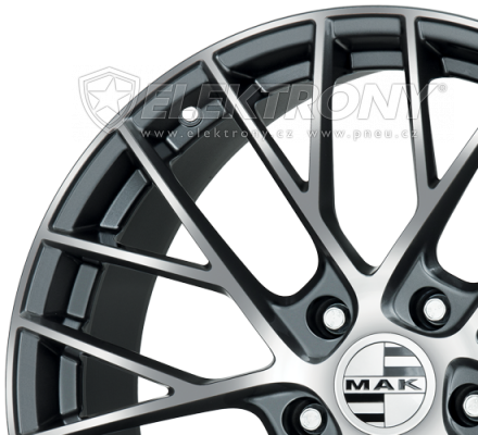 Alu kola MAK Monaco GunMetal
