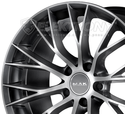 Alu kola MAK Munchen GunMetal