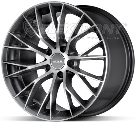 Alu kola MAK Munchen GunMetal