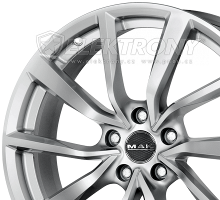 Alu kola Mak Panorama Silver 8x18 5x112 ET51