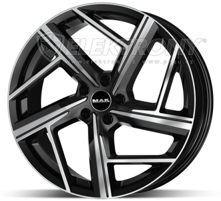 Alu kola MAK Qvattro Black