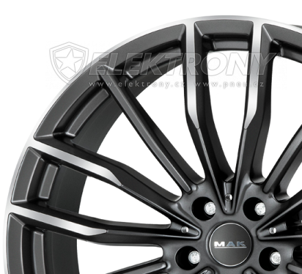 Alu kola MAK Rapp GunMetal