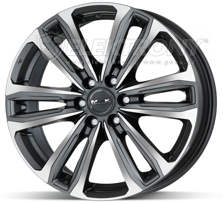 Alu kola MAK Safari GunMetal