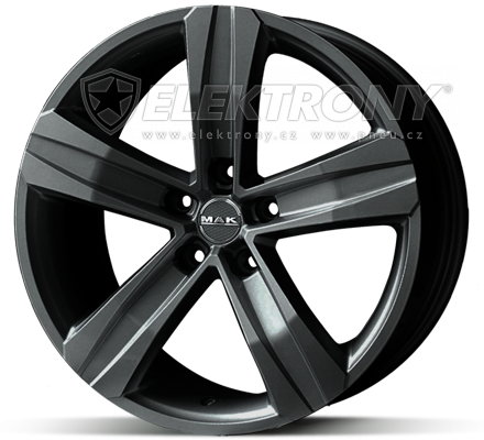 Alu kola MAK Stone 5 FullBlack