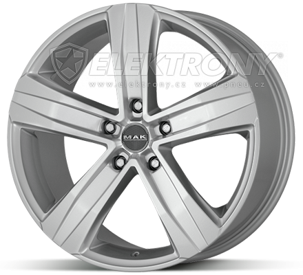 Alu kola MAK Stone 5 Silver