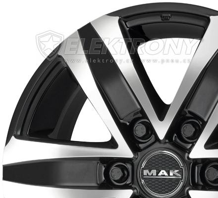 Alu kola MAK Stone 6 Black