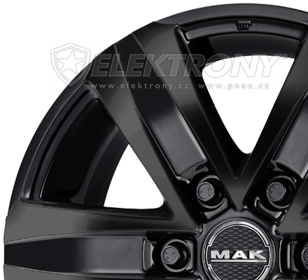 Alu kola MAK Stone 6 FullBlack