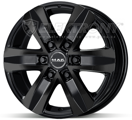 Alu kola MAK Stone 6 FullBlack