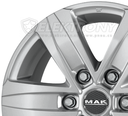 Alu kola MAK Stone 6 Silver