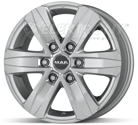 Alu kola MAK Stone 6 Silver