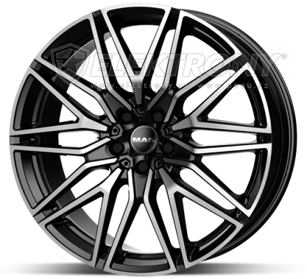 Alu kola MAK Sturm Black
