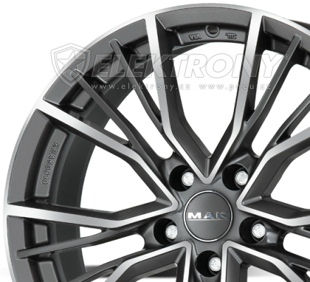 Alu kola MAK Union GunMetal