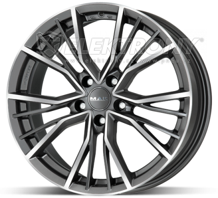 Alu kola MAK Union GunMetal