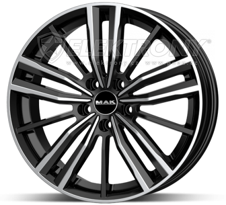 Alu kola MAK Vier Black