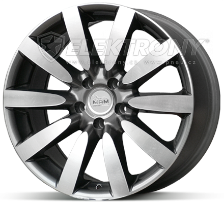 Alu kola MAM 7 Graphit 8x18 5x112 ET45