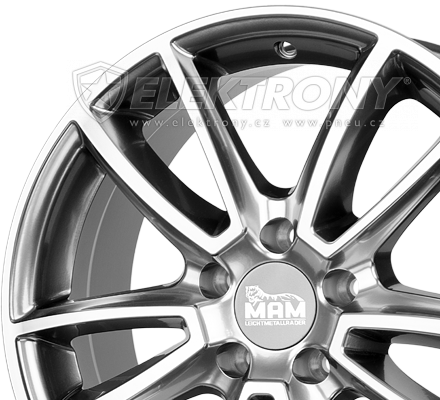 Alu kola MAM A7 Hyper 8,5x20 5x112 ET45