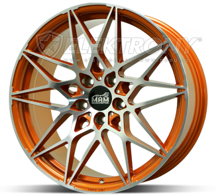 Litá kola v konfigurátoru MAM B2 Acid