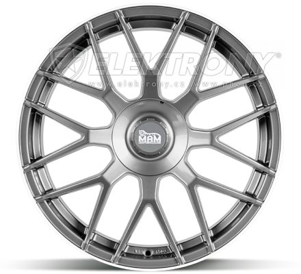 Alu kola MAM GT1 Silver