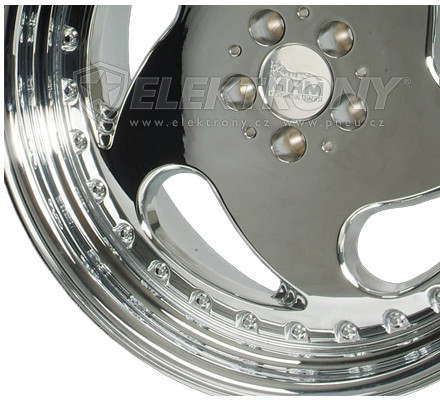 Alu kola MAM MT1 Chrom 8,5x19 5x100 ET30