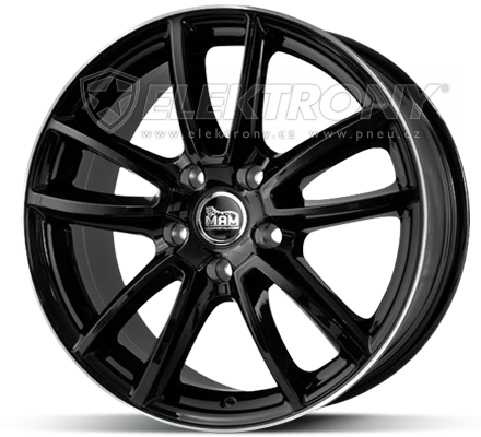 Alu kola MAM S1 Black
