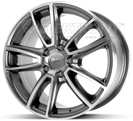 Alu kola MAM S1 Hyper 8,5x18 5x120 ET50